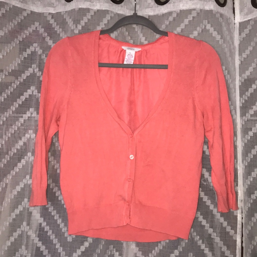 Button up sweater